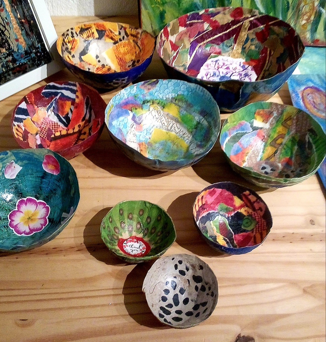 Art et papier mâché